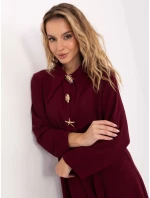 MI SK šaty C258.16 burgundy MI SK šaty C258.16 burgundy