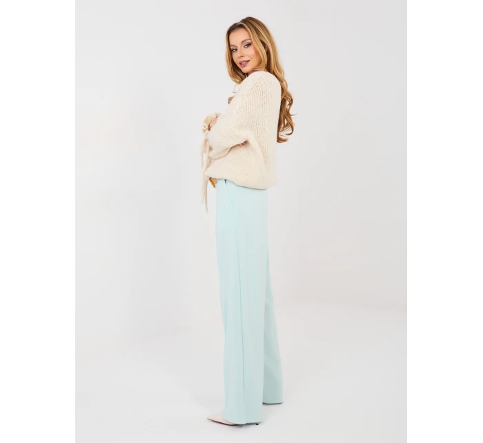 Spodnie MI SP model 21944690 mietowy - FPrice