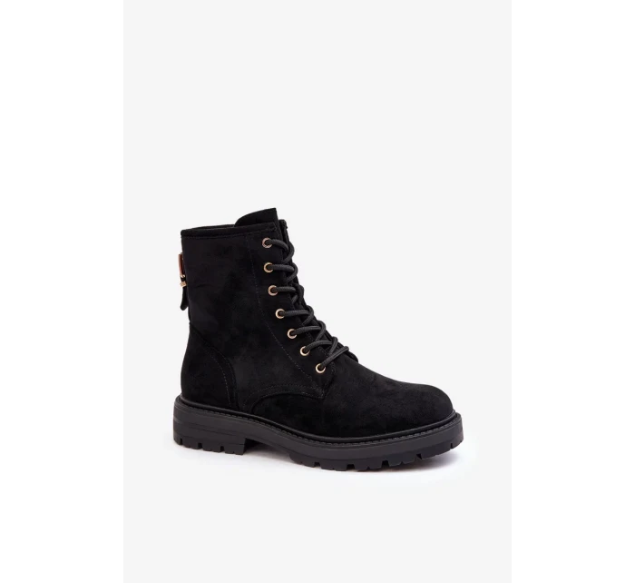 Dámské pracovní boty se zipem černé Ninsuni Dámské pracovní boty se zipem černé Ninsuni