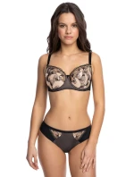 Dámská podprsenka Filipa 1130 Černá s béžovou - Gaia