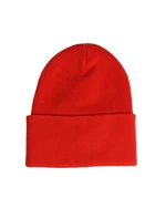 Hugo Boss Beanie Červená zimní čepice - model 21933646 Hugo Boss Beanie Červená zimní čepice - model 21933646