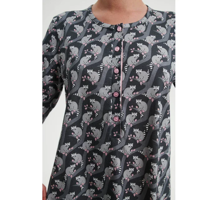 Vamp - Noční košile s knoflíkovou légou 19461 - Vamp