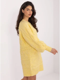 Sweter AT SW model 21808001 jasny żółty - FPrice