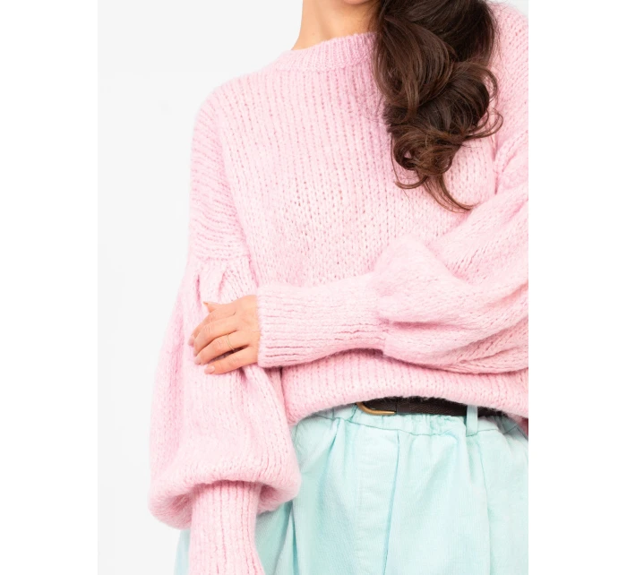 Jumper MI SW 0302.18 světle růžový Jumper MI SW 0302.18 světle růžový