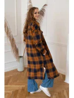 modrý dámský  kabát model 14999259 - K.ZELL