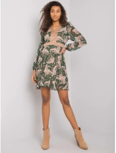 Šaty LC SK 22K 3035.03P tmavě zelená