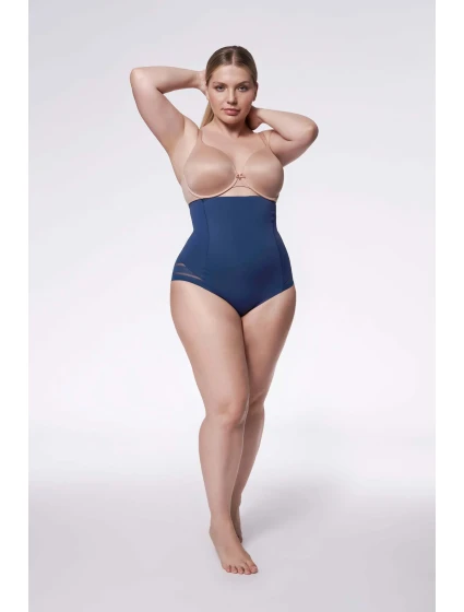 Zeštíhlující kalhotky 141  námořnická modrá  model 17582471 - Julimex