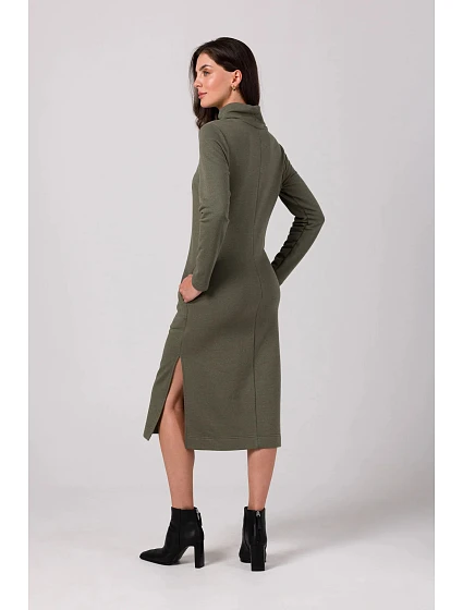 Dámské šaty model 19158350 Khaki - BeWear