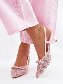 Sandály na podpatku  model 226927 Step in style