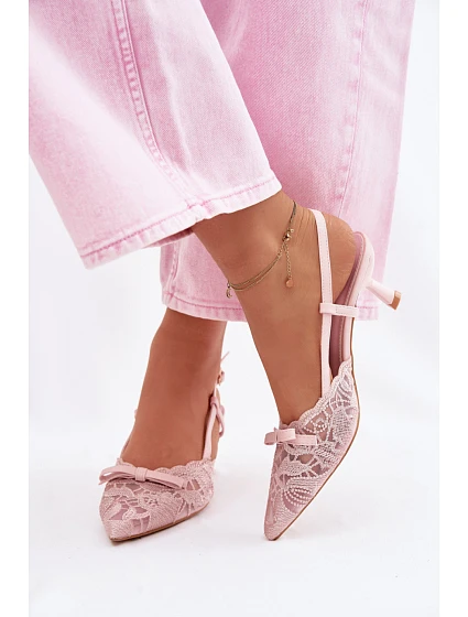 Sandály na podpatku  model 226927 Step in style