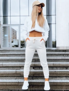 Dámské tepláky joggers JAMES beige FashionStreet UY1579