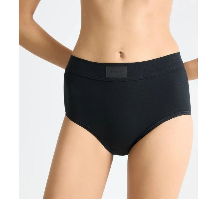 sloggi Double Comfort Maxi 2P - BLACK - SLOGGI BLACK - SLOGGI