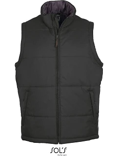 SOL'S Warm Prošívaná vesta 25.4002 charcoal grey