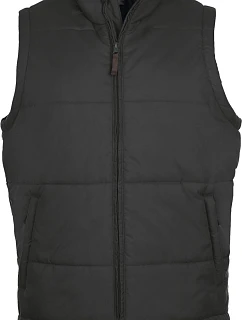 SOL'S Warm Prošívaná vesta 25.4002 charcoal grey