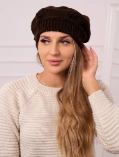 Dámská čepice Sofia K369 hnědá