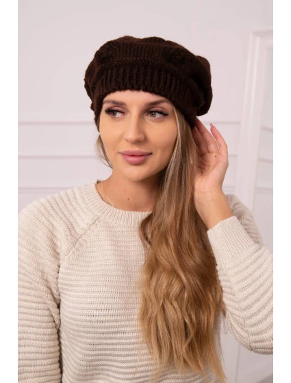 Dámská čepice Sofia K369 hnědá