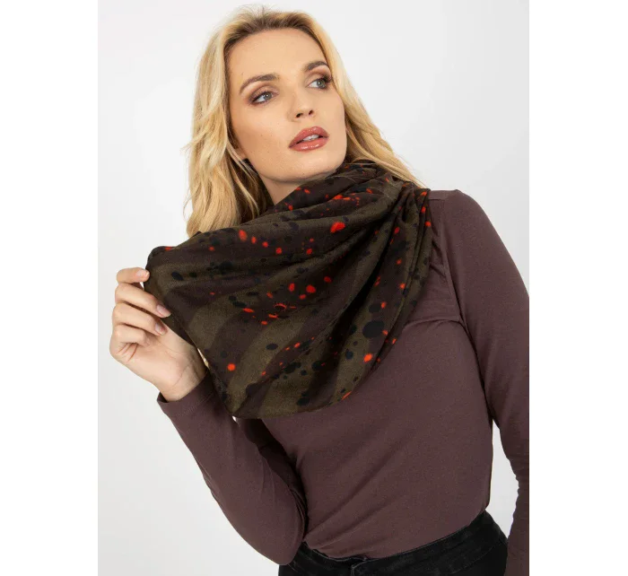 Tunelová šála AT KM 6178.20 khaki