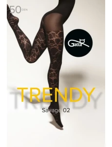 SAVAGE - 02 VZOROVANÉ 50 DEN