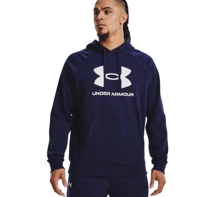 Pánská mikina Rival Fleece Logo HD navy blue model 21810660 410 XL - Under Armour Pánská mikina Rival Fleece Logo HD navy blue model 21810660 410 XL - Under Armour