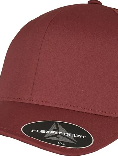 Flexfit 180 6 panelová kšiltovka "Delta" 55.0180 maroon