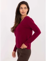 Jumper PM SW M1620.68 kaštanový Jumper PM SW M1620.68 kaštanový