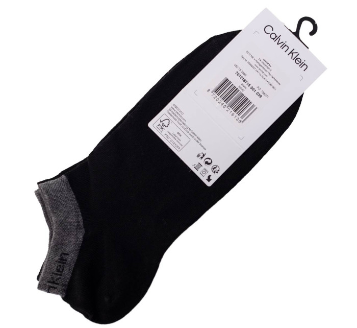 Calvin Klein Ponožky 701218715001 Black