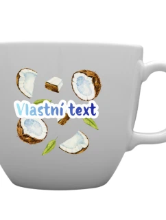 Personalizovaný MEGA XXL keramický hrnek 1000 ml k s ovocem a textem