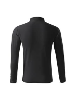 Pánské polo triko Pique Polo LS M MLI-22194 Tmavě šedá - Malfini