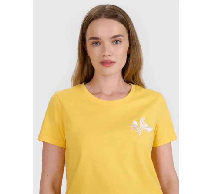 Dámské tričko s potiskem 4F 4FRSS25TTSHF2693-71S