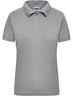 Daiber JN 803 Dámské pracovní piqué polo z těžké bavlny 02.0803 grey heather Daiber JN 803 Dámské pracovní piqué polo z těžké bavlny 02.0803 grey heather