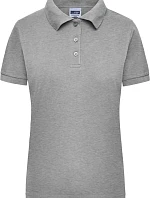 Daiber JN 803 Dámské pracovní piqué polo z těžké bavlny 02.0803 grey heather