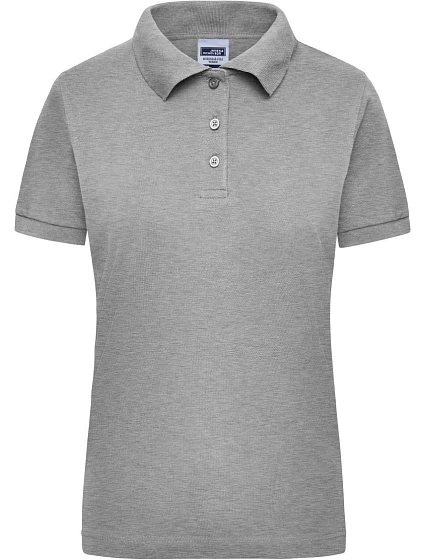 Daiber JN 803 Dámské pracovní piqué polo z těžké bavlny 02.0803 grey heather Daiber JN 803 Dámské pracovní piqué polo z těžké bavlny 02.0803 grey heather