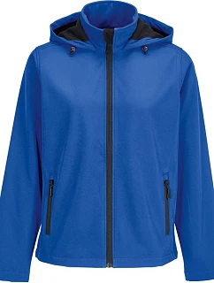 SOL'S Race Hooded Women Dámská 2-vrstvá softshellová bunda s kapucí 25.4448 royal blue