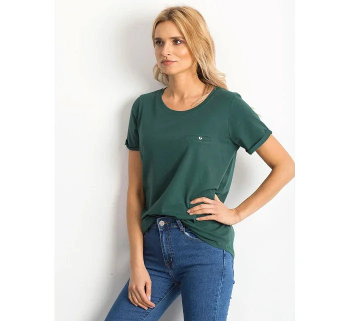 Tričko RV TS 4838.17P tmavě zelená Tričko RV TS 4838.17P tmavě zelená