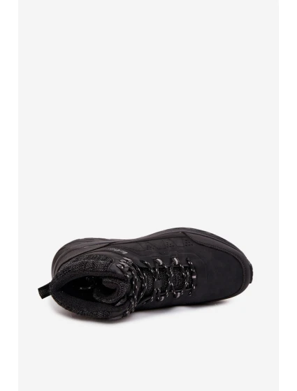 Pánské zateplené trekingové boty Lee Cooper – černé
