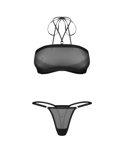 Dámský sexy set Orinelle 2-Pcs Set černý - Obsessive Dámský sexy set Orinelle 2-Pcs Set černý - Obsessive