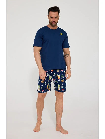 PÁNSKÉ PYŽAMO KR model 22044314 FRESH - Cornette PÁNSKÉ PYŽAMO KR model 22044314 FRESH - Cornette