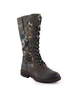 Dámské nepromokavé šněrovací boty šedé model 21905850 - Rieker