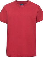 Russell Athletic 180B Dětské tričko z těžké bavlny "Authentic" 10.180B classic red