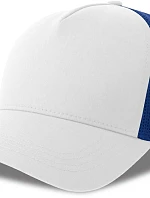 Atlantis Headwear Rapper Cotton-S 5 panelová Trucker kšiltovka 33.0260 white/royal
