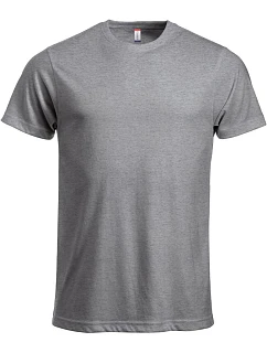 Clique New Classic-T Pánské tričko 67.9360 grey melange