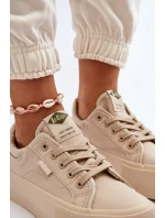 Dámské tenisky na platformě model 21650000 béžové - Lee Cooper