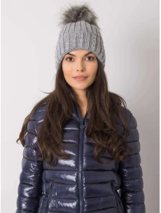 Dámská čepice.93 šedá