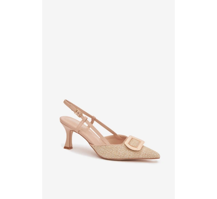 Sandály na podpatku  model 225205 Step in style