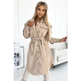 Dámský kabát 493-1 - Numoco basic Dámský kabát 493-1 - Numoco basic