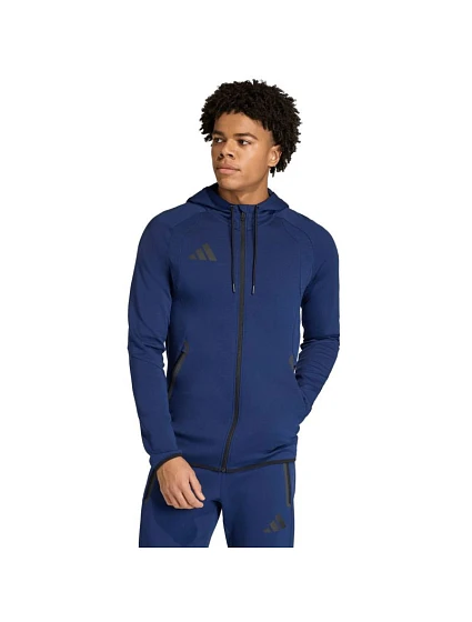 Pánská mikina Tiro 26 Travel Sweat Hoodie navy blue model 22061908 pánské oblečení - ADIDAS