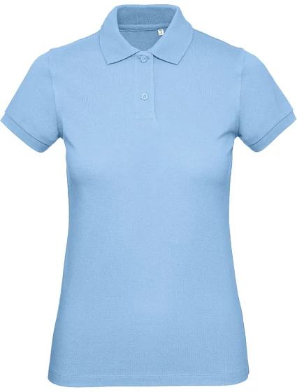 B&C Inspire Polo /women_° Dámské piqué polo z bio bavlny 01.0440 sky blue B&C Inspire Polo /women_° Dámské piqué polo z bio bavlny 01.0440 sky blue