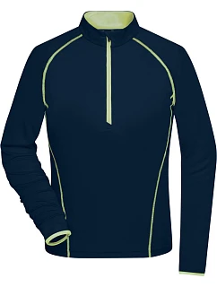 Daiber JN 497 Dámské funkční tričko s dlouhým rukávem 02.0497 navy/bright yellow
