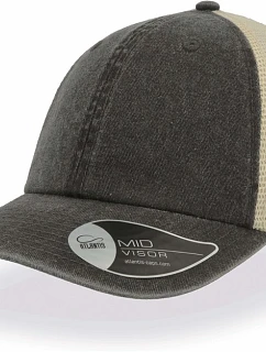 Atlantis Headwear Case 6 panelová Trucker kšiltovka 33.5070 black