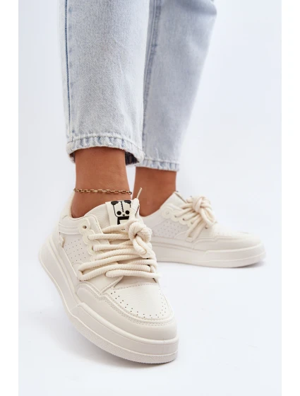 Dámské tenisky z ekokůže béžové Avanalis Dámské tenisky z ekokůže béžové Avanalis